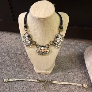 Convertible statement necklace